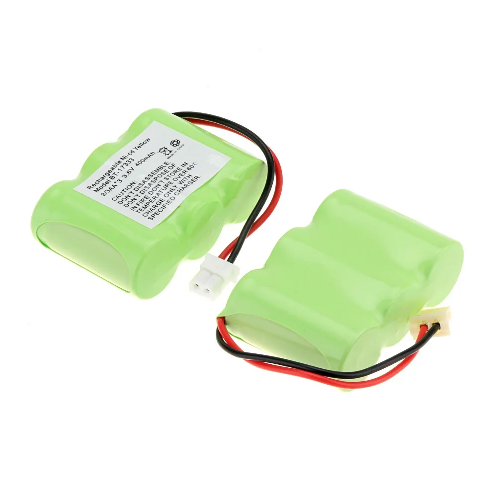 1/2/4 PCS 400mAh 3.6V 2/3 AA Ni-CD Home Cell Phone Battery For Vtech BT17333 BT-163345 BT27333
1/2/4 PCS 400mAh 3.6V 2/3 AA Ni-CD Home Cell Phone Battery For Vtech BT17333 BT-163345 BT27333