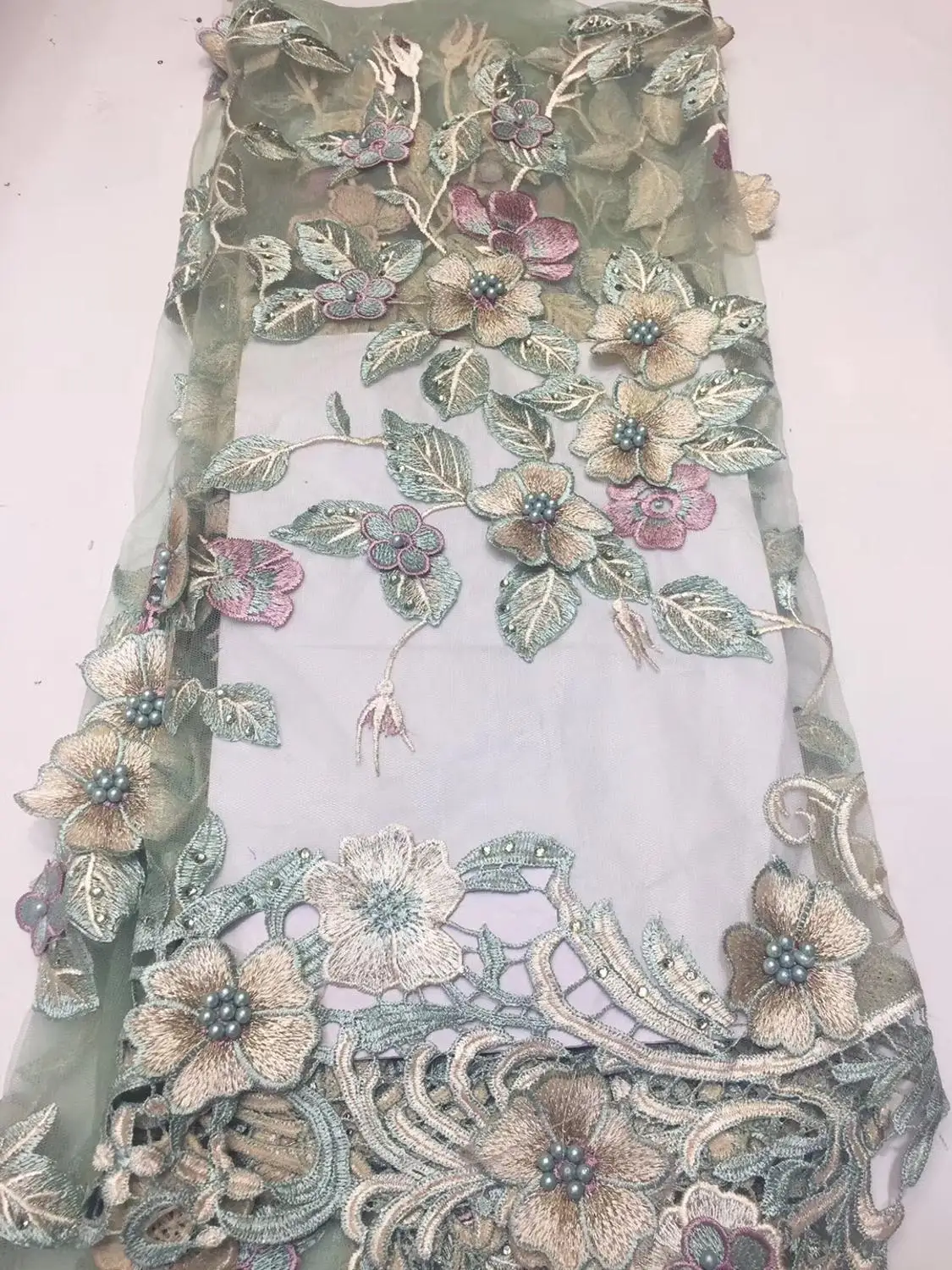 French lace fabric 5yds/pce beaded stones handwork 3d petals mesh fabrics women gorgeous luxury party event dress 2019 new
French lace fabric 5yds/pce beaded stones handwork 3d petals mesh fabrics women gorgeous luxury party event dress 2019 new