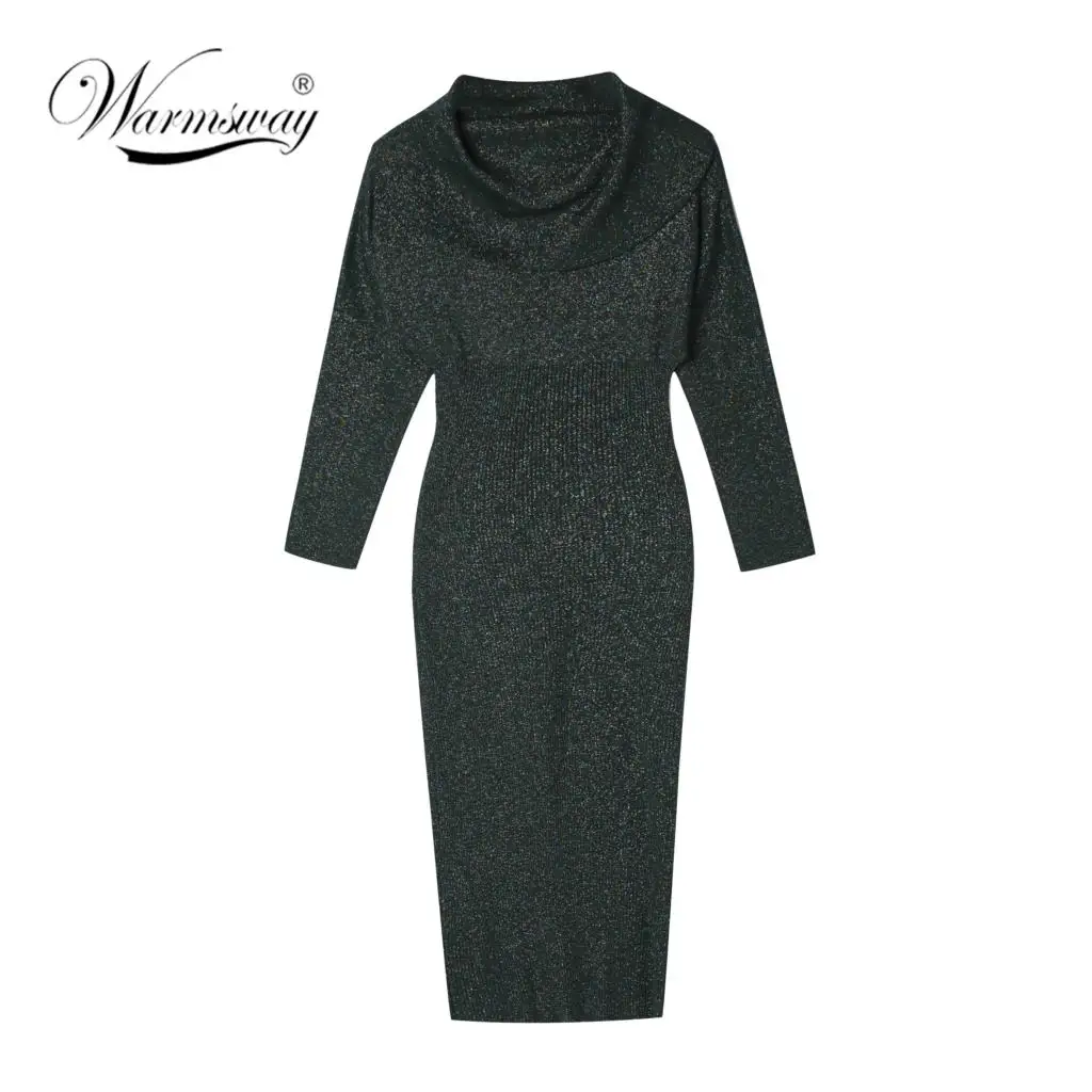 Warmsway Basic One Shoulder Lurex Dress fall Winter Women Oversized Midi Dress Elegant Party Dresses Vestidos De Festa C-157
Warmsway Basic One Shoulder Lurex Dress fall Winter Women Oversized Midi Dress Elegant Party Dresses Vestidos De Festa C-157