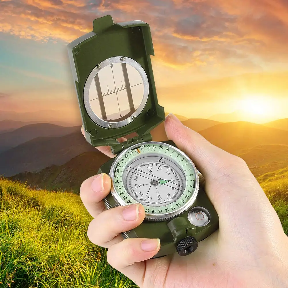 Outdoor Waterproof Compass Survival Emergency Luminous Compass Outdoor Tool Hiking Camping Hunting Navigation Military Equipment
Outdoor Waterproof Compass Survival Emergency Luminous Compass Outdoor Tool Hiking Camping Hunting Navigation Military Equipment
