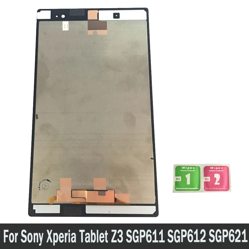 LCD Display For Sony Xperia Tablet Z3 SGP611 SGP612 SGP621 Touch Screen Digitizer Sensors Assembly Panel Replacement Parts
LCD Display For Sony Xperia Tablet Z3 SGP611 SGP612 SGP621 Touch Screen Digitizer Sensors Assembly Panel Replacement Parts