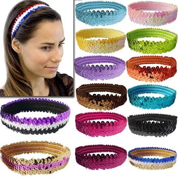 Sequin Headbands Elastic Stretch Wreath Bandage On Head Decorations Gum For Hair Ornaments
Sequin Headbands Elastic Stretch Wreath Bandage On Head Decorations Gum For Hair Ornaments