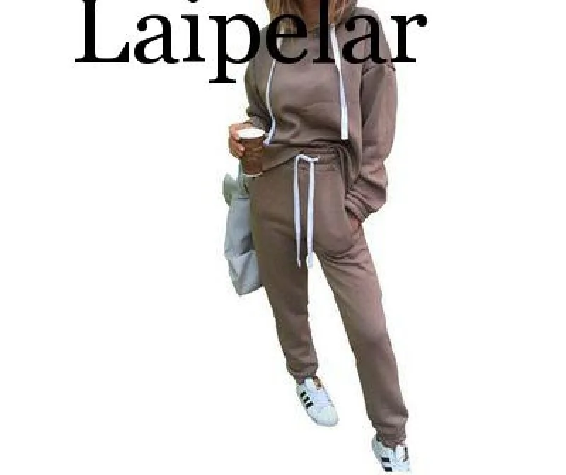 New Hot 2pcs Set Hoodies Loose Hooded Tops Sweatshirt+Solid Long Pants 2 Pieces Sets Women Clothing Suits Female Tracksuit
New Hot 2pcs Set Hoodies Loose Hooded Tops Sweatshirt+Solid Long Pants 2 Pieces Sets Women Clothing Suits Female Tracksuit