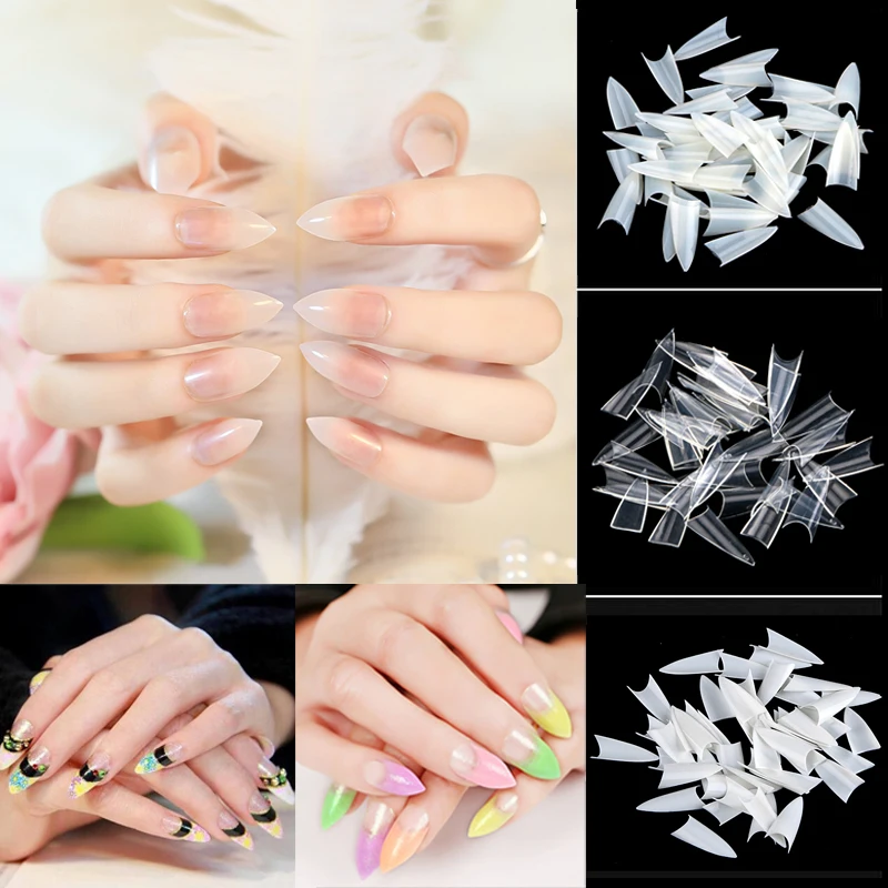 TKGOES 500Pcs Stiletto Sharp Ending Nail Art Acrylic False nail Tip White /Clear /Natural French Pointed Fake Nails Art Tips
TKGOES 500Pcs Stiletto Sharp Ending Nail Art Acrylic False nail Tip White /Clear /Natural French Pointed Fake Nails Art Tips