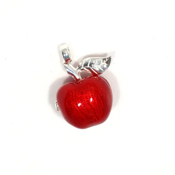 

Muffiy Brand Large Red Apple Pendant for Choker Necklace Trendy Piercing Women Jewelry Romantic Elegant Wanita Cantik Bijoux