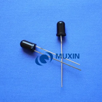 500pcs LED 5mm 940nm IR Infrared Receiving Diode Round Tube Black Light Lamp Receiver 5MM led IR/PT/PD diodes
500pcs LED 5mm 940nm IR Infrared Receiving Diode Round Tube Black Light Lamp Receiver 5MM led IR/PT/PD diodes