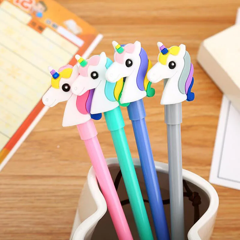 2pc Cute Patch Unicorn Pen Creative Stationery Cartoon Student Black Signature Water Pen Office School Supplies Kawaii Pen 0.5mm
2pc Cute Patch Unicorn Pen Creative Stationery Cartoon Student Black Signature Water Pen Office School Supplies Kawaii Pen 0.5mm
