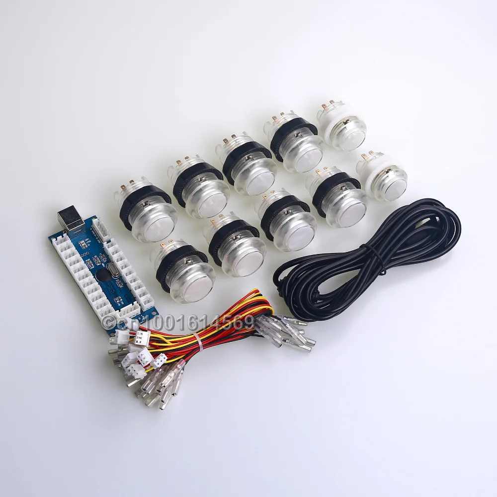 Easyget New 5V LED Arcade Mame DIY Bundle Kit Parts 10 X LED Illuminated Buttons + Zero Delay LED USB Encoders For Video Games
Easyget New 5V LED Arcade Mame DIY Bundle Kit Parts 10 X LED Illuminated Buttons + Zero Delay LED USB Encoders For Video Games