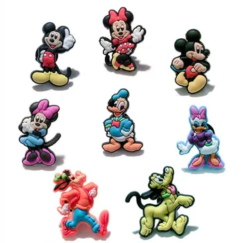 8PCS Hot Sale Mickey Minnie PVC Shoe Charms Shoe Buckle Accessories for Croc Decoration for Bracelets with holes Kids Gifts
8PCS Hot Sale Mickey Minnie PVC Shoe Charms Shoe Buckle Accessories for Croc Decoration for Bracelets with holes Kids Gifts