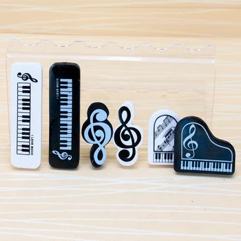 2pcs Black White Musical Pencil Eraser Study School Item Office Stationery Cartoon 3D Rubber Eraser Creative Piano Music Eraser
2pcs Black White Musical Pencil Eraser Study School Item Office Stationery Cartoon 3D Rubber Eraser Creative Piano Music Eraser
