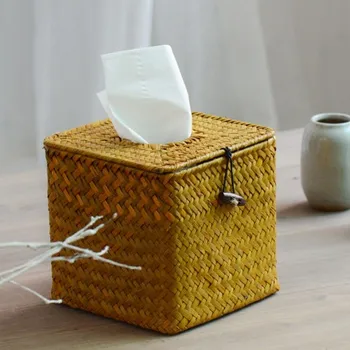 NEW!Rural Style Sqaure Shape Nature Straw Tissue Box Dining Table Napkin Holder Environment_friendly Paper Box Storage Case Hot!
NEW!Rural Style Sqaure Shape Nature Straw Tissue Box Dining Table Napkin Holder Environment_friendly Paper Box Storage Case Hot!