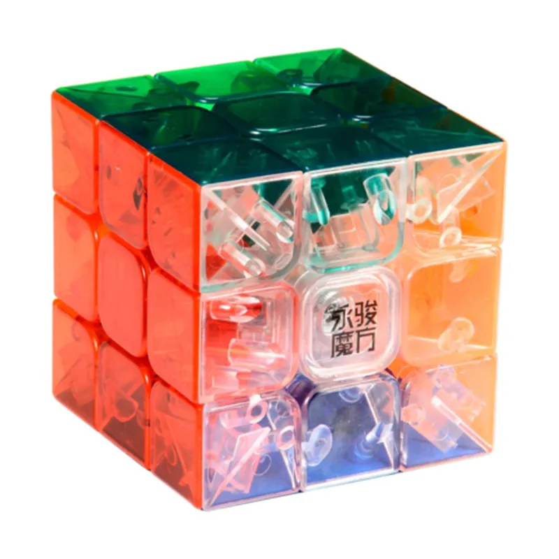 New YJ YongJun YuLong Clear 3x3x3 Magic Cube Stickerless Smooth Transparent Speed Puzzle Twist Cube for Kids Education Toys Gift
New YJ YongJun YuLong Clear 3x3x3 Magic Cube Stickerless Smooth Transparent Speed Puzzle Twist Cube for Kids Education Toys Gift