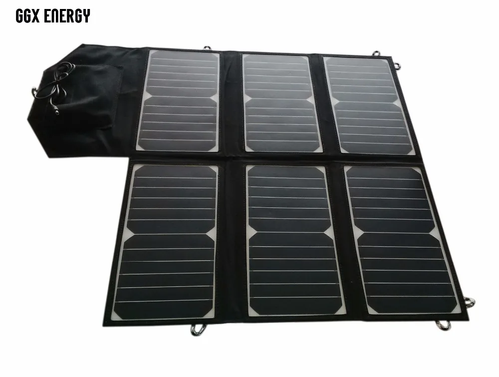 Складная солнечная батарея 40 Вт энергия + портативное солнечное зарядное