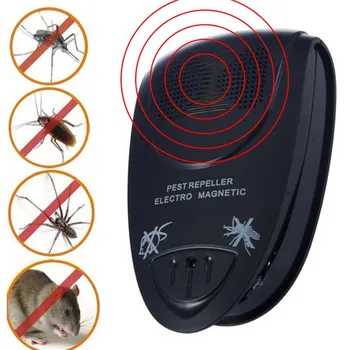 

Electronic Ultrasonic Pest Control EU plug Rat Mouse Repellent Anti Mosquito Repeller Killer Rodent Pest Bug Mole Reject Hogard