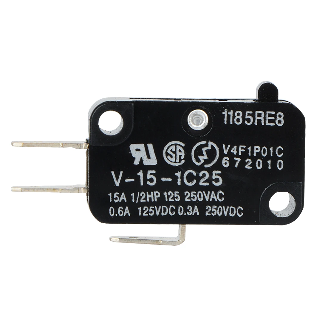 5Pcs 250V 16A Microwave Oven Door Arcade Cherry Push Button SPDT 1 NO 1 NC Micro Switch
5Pcs 250V 16A Microwave Oven Door Arcade Cherry Push Button SPDT 1 NO 1 NC Micro Switch