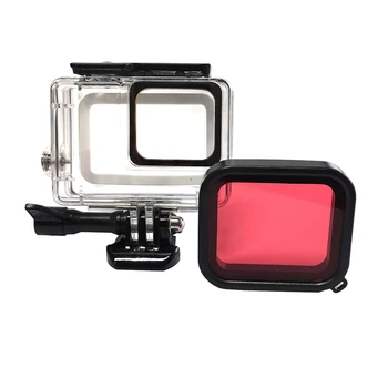 For GoPro Hero 7 6 5 Hero Accessories Underwater Dive Lens Red Color Filter for Go Pro HERO5 HERO6 Black Fixed Housing
For GoPro Hero 7 6 5 Hero Accessories Underwater Dive Lens Red Color Filter for Go Pro HERO5 HERO6 Black Fixed Housing