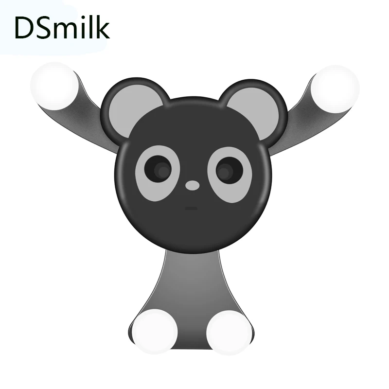 DSmilk Car Phone Holder Panda for iPhone Samsung Mount Stand No Magnetic Air Vent Gravity Support Mobile Phone Universal
DSmilk Car Phone Holder Panda for iPhone Samsung Mount Stand No Magnetic Air Vent Gravity Support Mobile Phone Universal