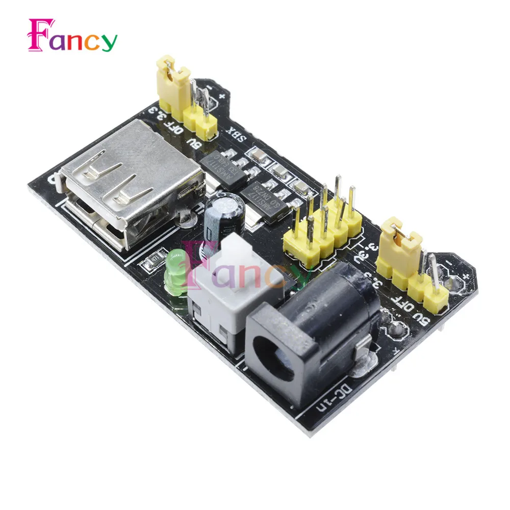 MB102 Breadboard Power Supply Module 3.3V 5V For Arduino Board C01FC020000 3.3V/5V For Arduino Solderless Breadboard
MB102 Breadboard Power Supply Module 3.3V 5V For Arduino Board C01FC020000 3.3V/5V For Arduino Solderless Breadboard