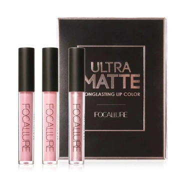 3color in Set Brand Nude Matte Glitte Lipstick Lip Gloss Easy To Wear Long-lasting Waterproof Lip Gloss Lip Makeup Nice Face
3color in Set Brand Nude Matte Glitte Lipstick Lip Gloss Easy To Wear Long-lasting Waterproof Lip Gloss Lip Makeup Nice Face