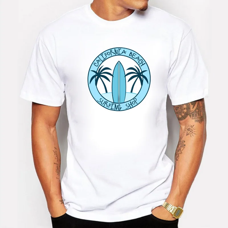 BLWHSA Men's T Shirt Sea Palm Tree Surfboard Design Summer Tshirts Custom Printed Tops Hipster Tees T-shirt Men
BLWHSA Men's T Shirt Sea Palm Tree Surfboard Design Summer Tshirts Custom Printed Tops Hipster Tees T-shirt Men