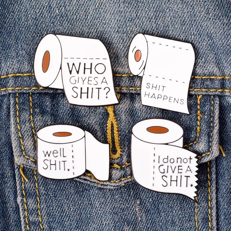 Creative Cartoon Lifelike Cute Toilet Paper Pattern Brooches Alloy Pin Brooch Badges Jewelry for Clothing Decoration Accessories
Creative Cartoon Lifelike Cute Toilet Paper Pattern Brooches Alloy Pin Brooch Badges Jewelry for Clothing Decoration Accessories
