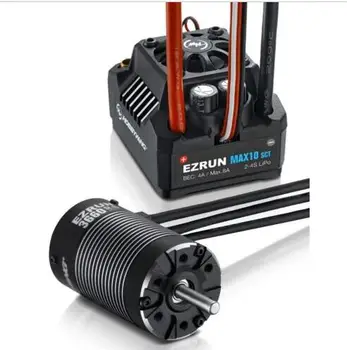 Hobbywing EZRUN MAX10 SCT 120A Brushless ESC + 3660 G2 3200KV/ 4000KV/4600KV Sensorless Motor Set for 1/10 RC Car
Hobbywing EZRUN MAX10 SCT 120A Brushless ESC + 3660 G2 3200KV/ 4000KV/4600KV Sensorless Motor Set for 1/10 RC Car