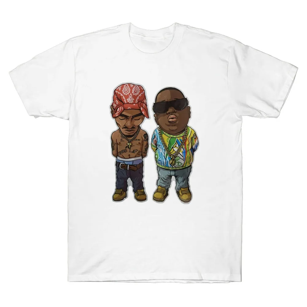 Camisa Camiseta 2Pac Notorious Big Thug Life Black T-Shirt Hip Hop Rappers 2019 New Brand Men Short Sleeve Funny Casual T Shirt
Camisa Camiseta 2Pac Notorious Big Thug Life Black T-Shirt Hip Hop Rappers 2019 New Brand Men Short Sleeve Funny Casual T Shirt