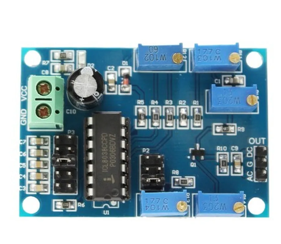 ICL8038 Signal Generator Medium/Low Frequency 10Hz-450KHz Triangular/Rectangular/Sine Wave Generator Module 12V to 15V #Hbm0206
ICL8038 Signal Generator Medium/Low Frequency 10Hz-450KHz Triangular/Rectangular/Sine Wave Generator Module 12V to 15V #Hbm0206