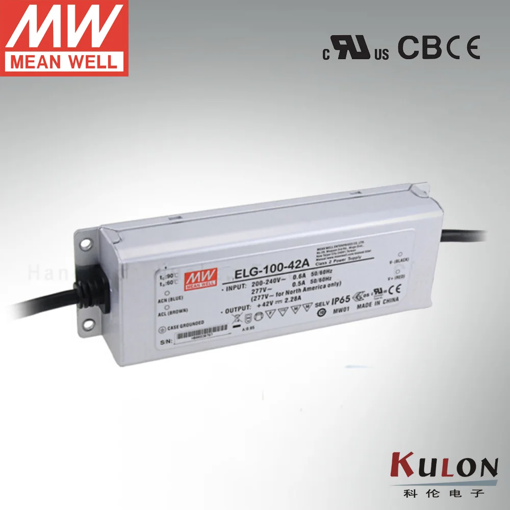 Настоящий драйвер Meanwell ELG-100-42A 96 Вт 2.28A 42 в регулируемый средний Светодиодный источник питания
Настоящий драйвер Meanwell ELG-100-42A 96 Вт 2.28A 42 в регулируемый средний Светодиодный источник питания