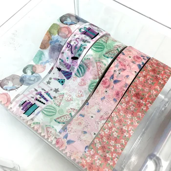 10 pcs/lot 10 meters DIY Japanese Paper Decorative Adhesive Tape Cartoon Heart Flowers Washi Tape/Masking Tape Stickers
10 pcs/lot 10 meters DIY Japanese Paper Decorative Adhesive Tape Cartoon Heart Flowers Washi Tape/Masking Tape Stickers