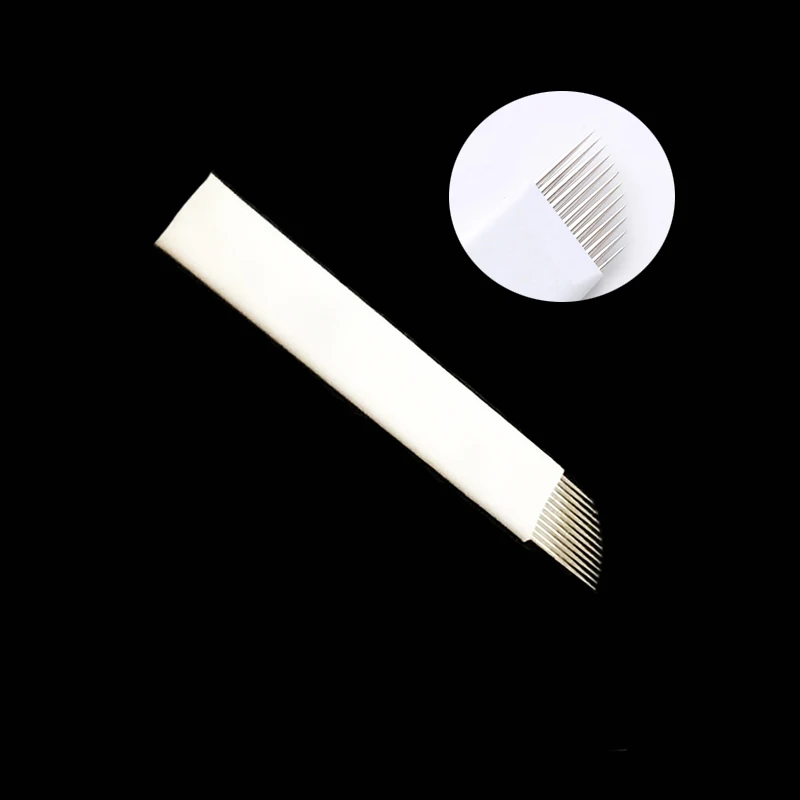 200pcs/lot High Quality Stainless Steel Permanent Makeup Blade Eyebrow Tattoo Blade 11 Needles Free Shippin eyebrow needles 
200pcs/lot High Quality Stainless Steel Permanent Makeup Blade Eyebrow Tattoo Blade 11 Needles Free Shippin eyebrow needles