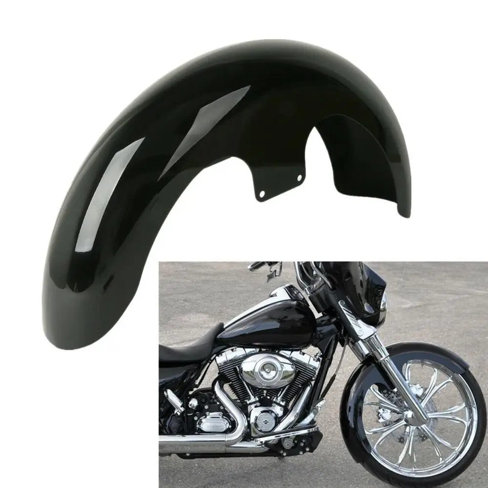 

Motorcycle 23" Wrap Custom Front Fender For Harley Custom Baggers Touring Electra Street Glide Road King FLTR FLHT FLHR FLHX