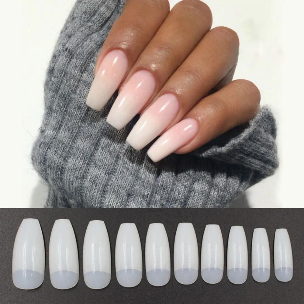 500pcs/set Ballerina Nail Art Tips Natural False Nails Art Tips Flat Shape Full Cover Manicure Fake Nail Tips
500pcs/set Ballerina Nail Art Tips Natural False Nails Art Tips Flat Shape Full Cover Manicure Fake Nail Tips