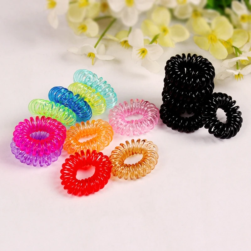 10 Pcs Quality Elastic Telephone Wire Transparent Elastic Hairband Plastic Rope
10 Pcs Quality Elastic Telephone Wire Transparent Elastic Hairband Plastic Rope