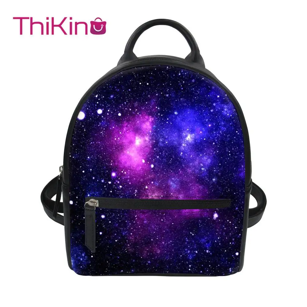 Thikin Colorful Galaxy Backpack for Ladies Girls Dog Pattern Travel Mochila PU Mini Zipper Schoolbag Student Preppy Style Bag
Thikin Colorful Galaxy Backpack for Ladies Girls Dog Pattern Travel Mochila PU Mini Zipper Schoolbag Student Preppy Style Bag