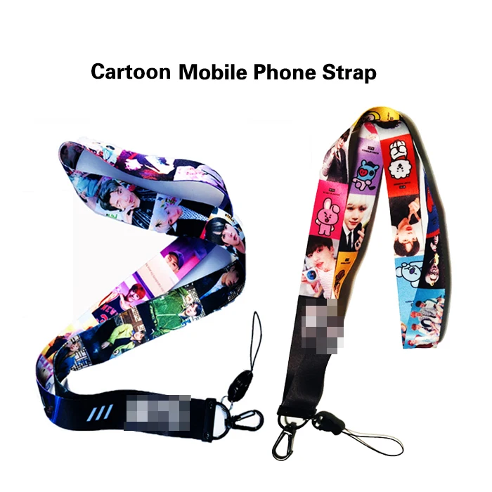 Mobile Phone Strap for Kpop Bangtan Cartoon Lanyard Neck Strap for Keys ID Card for Mobile Phone USB Badge Holder DIY Hang Rope
Mobile Phone Strap for Kpop Bangtan Cartoon Lanyard Neck Strap for Keys ID Card for Mobile Phone USB Badge Holder DIY Hang Rope