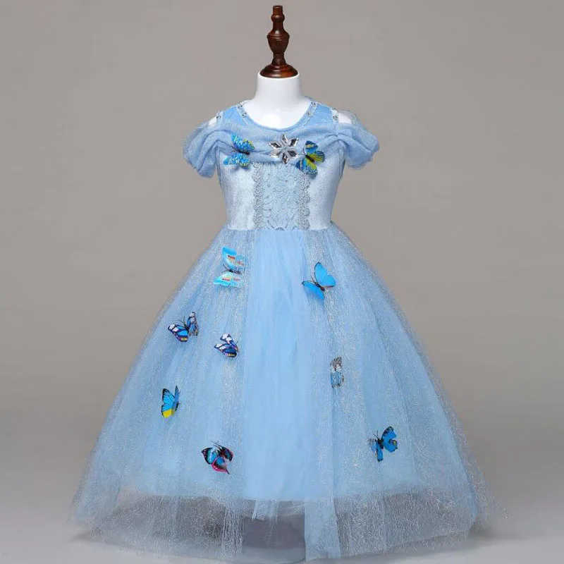 Girls Fancy Wedding Dress Birthday Christmas Party Lace Butterfly Dancing Cosplay Dresses For Children Baby Dressing 4-11 Year
Girls Fancy Wedding Dress Birthday Christmas Party Lace Butterfly Dancing Cosplay Dresses For Children Baby Dressing 4-11 Year