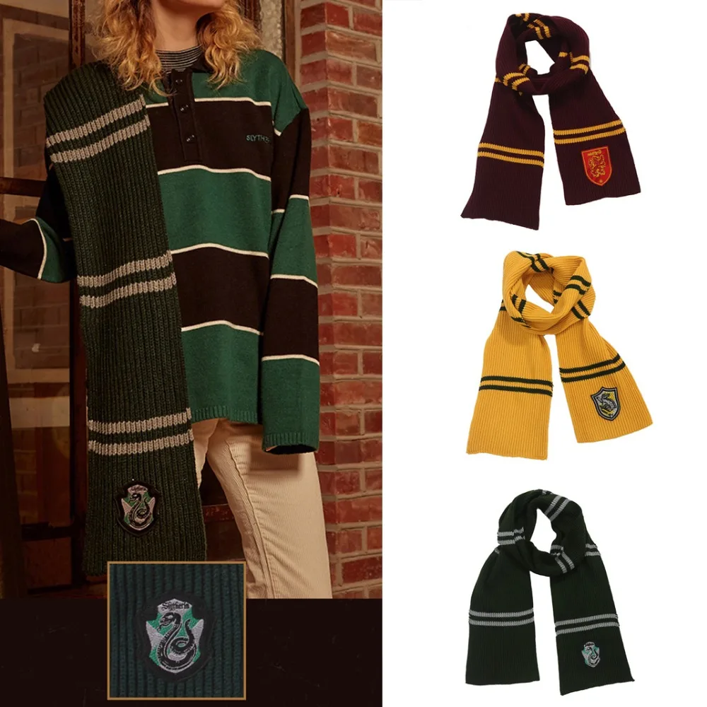 190 x19cm Long Thick Harry Scarf Wizard Students Quality Cosplay Gryffindor Slytherin Hufflerpuff Ravenclaw Colleges
190 x19cm Long Thick Harry Scarf Wizard Students Quality Cosplay Gryffindor Slytherin Hufflerpuff Ravenclaw Colleges