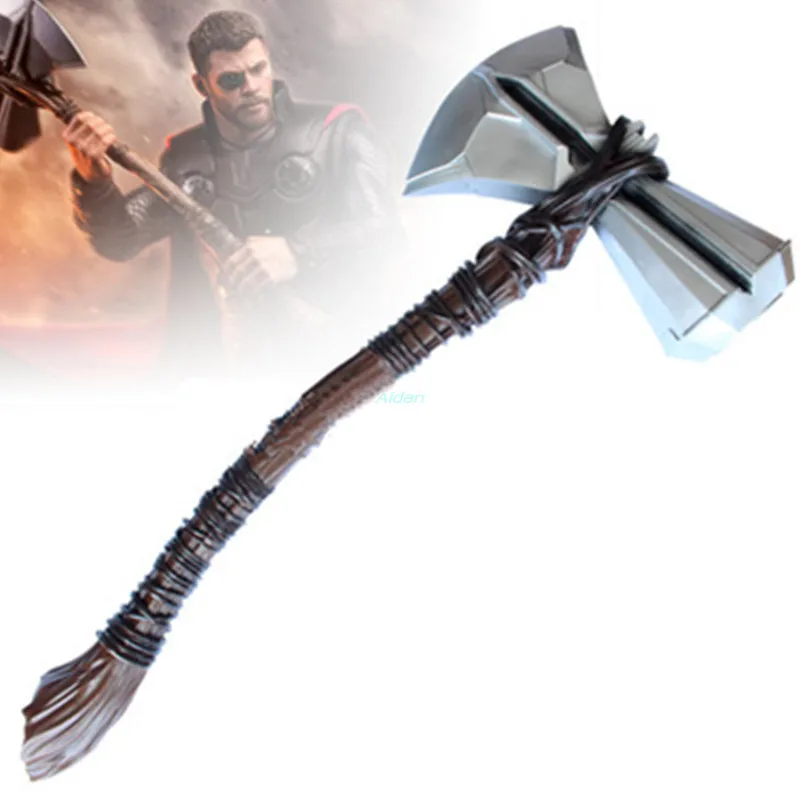 22" Avengers: Endgame Superhero Thor Weapon Stormbreaker 1:1 Scale Cosplay PVC Action Figure Collectible Model Toy 58CM B1994
22" Avengers: Endgame Superhero Thor Weapon Stormbreaker 1:1 Scale Cosplay PVC Action Figure Collectible Model Toy 58CM B1994