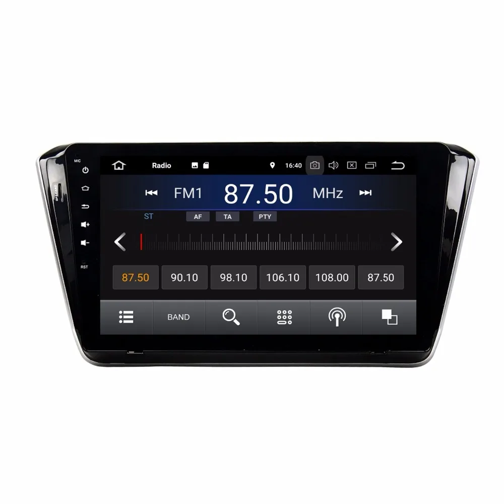 10.1" Android 8.1 Car Radio GPS Multimedia Head Unit for Skoda Superb 2015 2016 With 2GB RAM Bluetooth 4G WIFI Mirror-link OBD2
10.1" Android 8.1 Car Radio GPS Multimedia Head Unit for Skoda Superb 2015 2016 With 2GB RAM Bluetooth 4G WIFI Mirror-link OBD2