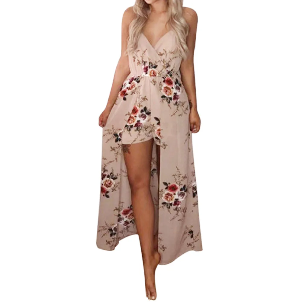 Women Jumpsuit Flower Print Deep V Sexy Party Jumpsuit Summer Elegant Femme Short Jumpsuit #Zer
Women Jumpsuit Flower Print Deep V Sexy Party Jumpsuit Summer Elegant Femme Short Jumpsuit #Zer