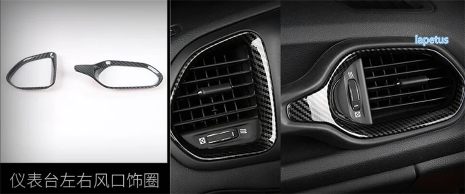Lapetus Carbon Fiber Color Inside Air Conditioning AC Outlet Vent Decoration Frame Cover Trim For Jeep Renegade 2015 - 2019 ABS
Lapetus Carbon Fiber Color Inside Air Conditioning AC Outlet Vent Decoration Frame Cover Trim For Jeep Renegade 2015 - 2019 ABS