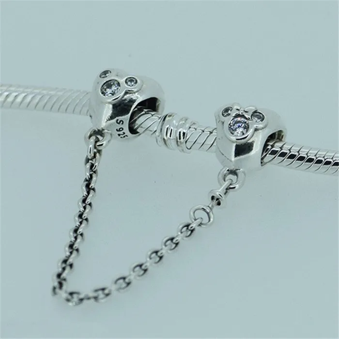 2015 Mickey Collection Safety Chain Charms DIY making jewelry 100% Sterling Silver Charm Beads Free Shipping
2015 Mickey Collection Safety Chain Charms DIY making jewelry 100% Sterling Silver Charm Beads Free Shipping