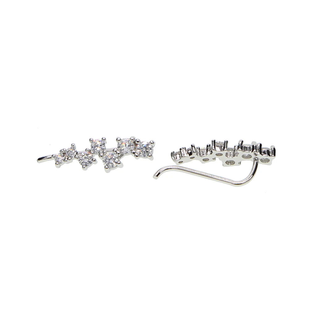 AAA+ Sparking cubic zirconia cz fashion design women ladies ear jewelry factory wholesale climber sweep earring
AAA+ Sparking cubic zirconia cz fashion design women ladies ear jewelry factory wholesale climber sweep earring