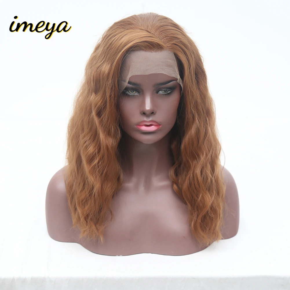 Imeya Short Wave Wigs With Side Bangs High Temperature Heat Resistant Fiber Lace Front Wigs Synthetic Hair
Imeya Short Wave Wigs With Side Bangs High Temperature Heat Resistant Fiber Lace Front Wigs Synthetic Hair