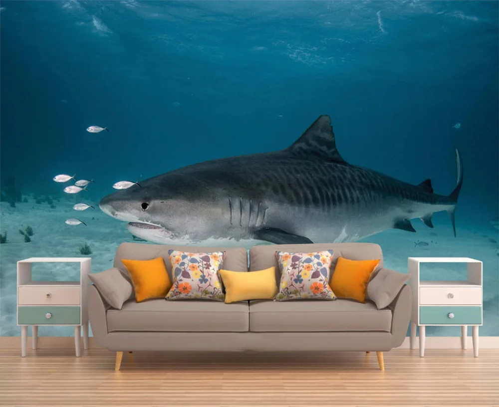Custom Size 3D Photo Mural Sea Underwater Shark Removable Wall Papers Self-adhesive Vinyl Wall Sticker Art Home Decor Mural
Custom Size 3D Photo Mural Sea Underwater Shark Removable Wall Papers Self-adhesive Vinyl Wall Sticker Art Home Decor Mural