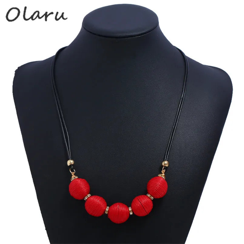 Olaru Extendy Resin Beads Choker Necklaces Woman Statement Necklaces Pendants Chunky Jewelry Fashion Handmade Accessories New
Olaru Extendy Resin Beads Choker Necklaces Woman Statement Necklaces Pendants Chunky Jewelry Fashion Handmade Accessories New