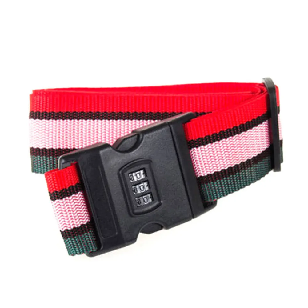 Adjustable Safety Belt Luggage Strap Cross Belt Packing Travel Suitcase Nylon 3 Digits Password Lock Buckle Baggage Belts
Adjustable Safety Belt Luggage Strap Cross Belt Packing Travel Suitcase Nylon 3 Digits Password Lock Buckle Baggage Belts