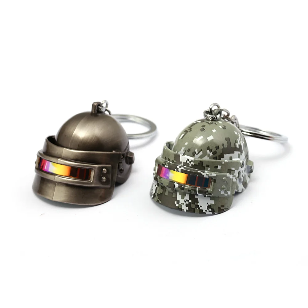 Playerunknown's Battlegrounds PUBG Keychain New 3D laser Helmet Pendant Metal Key Ring Car Key Chain Game Jewelry
Playerunknown's Battlegrounds PUBG Keychain New 3D laser Helmet Pendant Metal Key Ring Car Key Chain Game Jewelry