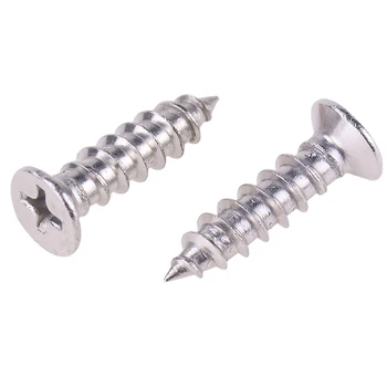 AXK 500Pcs DIN7982 ISO7050 304 Stainless Steel Cross Recessed Flat Head Screws Self-tapping Wood Screws M1 M1.2 M1.4 M1.7 M2
AXK 500Pcs DIN7982 ISO7050 304 Stainless Steel Cross Recessed Flat Head Screws Self-tapping Wood Screws M1 M1.2 M1.4 M1.7 M2